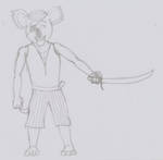 Koala playing pirate by Walt-Marsters
