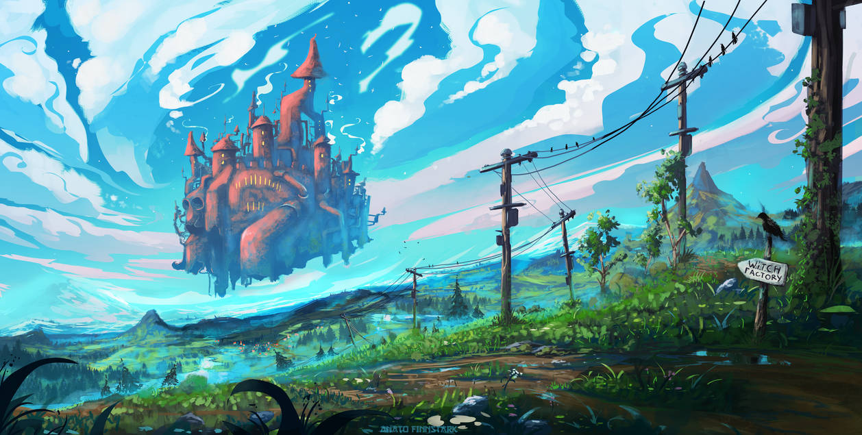 Witch Factory + Youtube Process by AnatoFinnstark