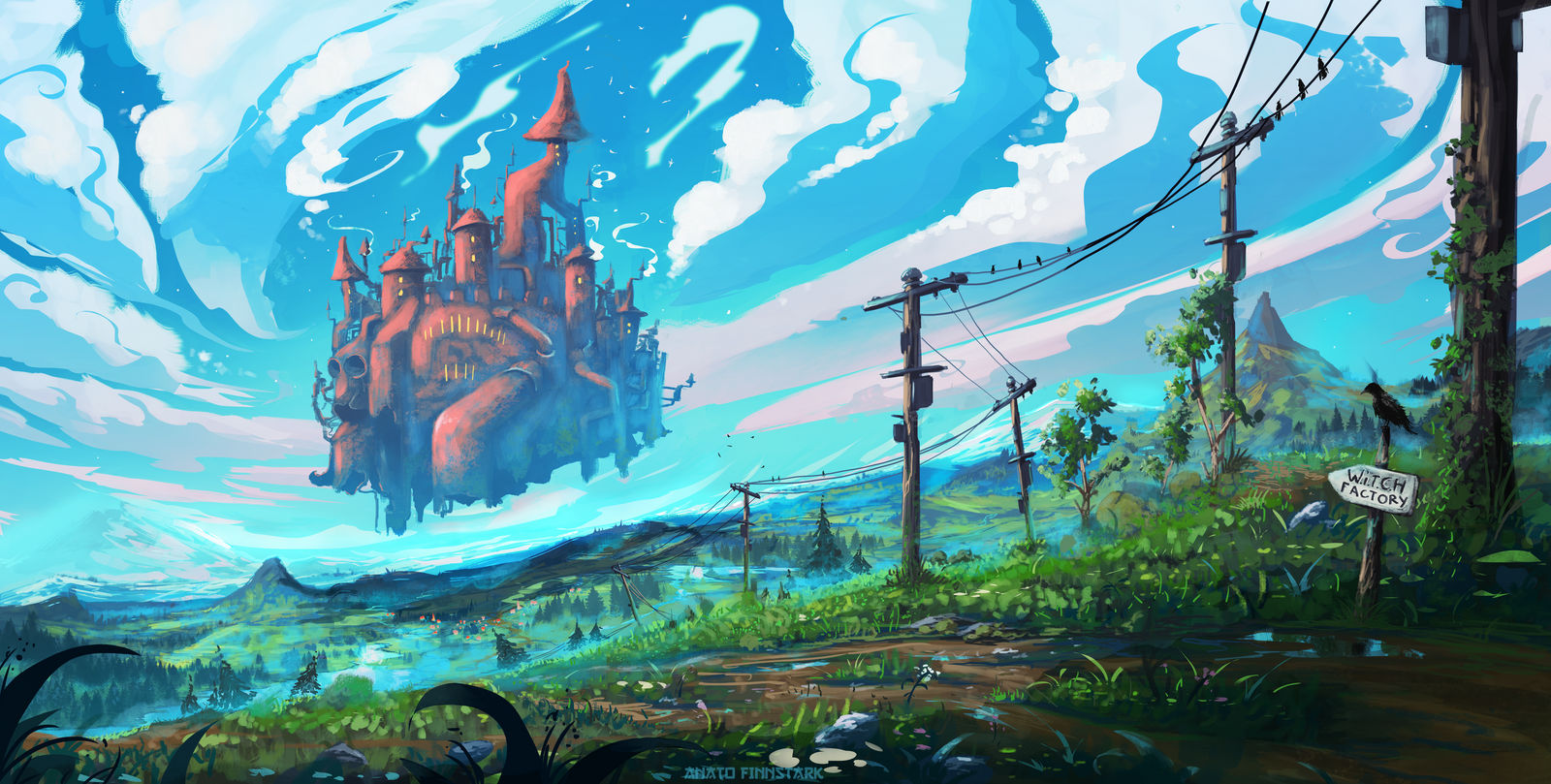 Witch Factory + Youtube Process by AnatoFinnstark