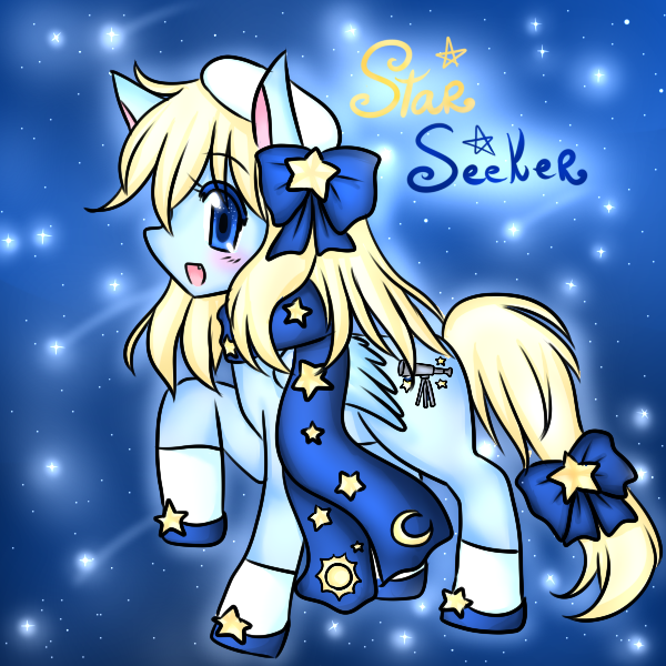 MLP OC - Star Seeker by Starry-Stellary