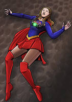 Supergirl Defeated by night-glare