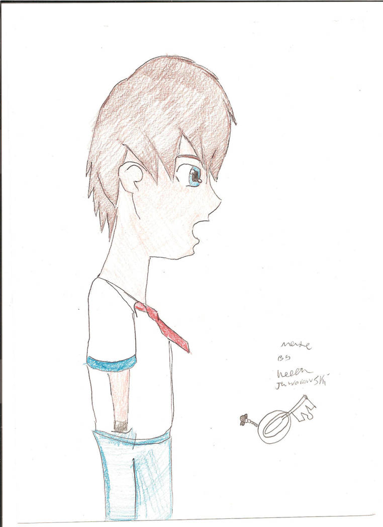 Anime Boy Sideview First Try By Roxasheartaxel On Deviantart