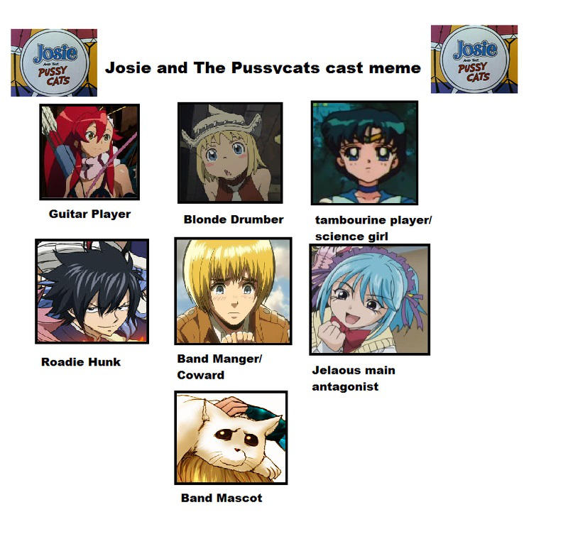 Josie And the Pussycats Recast Meme by KaumiThomason