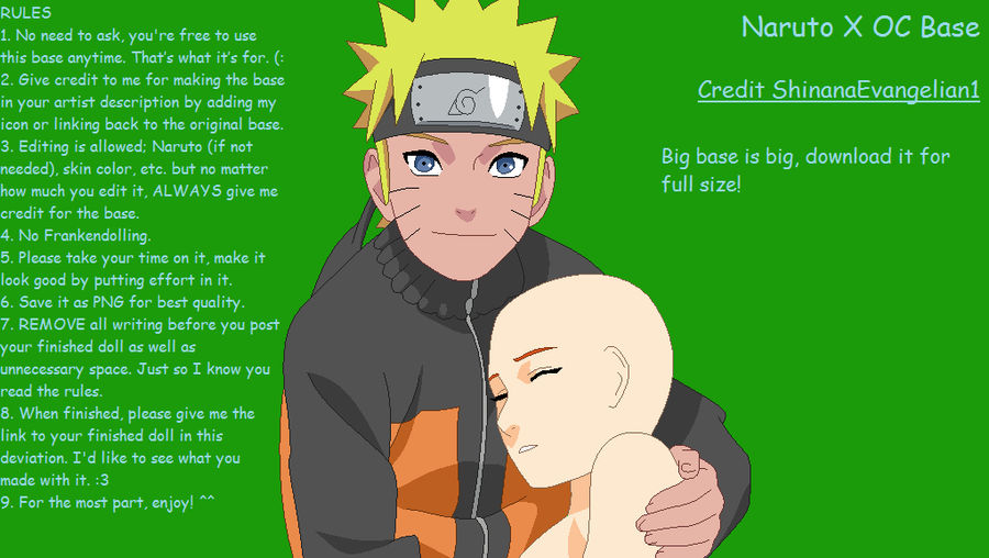 Naruto X Oc Base Anime Wallpaper