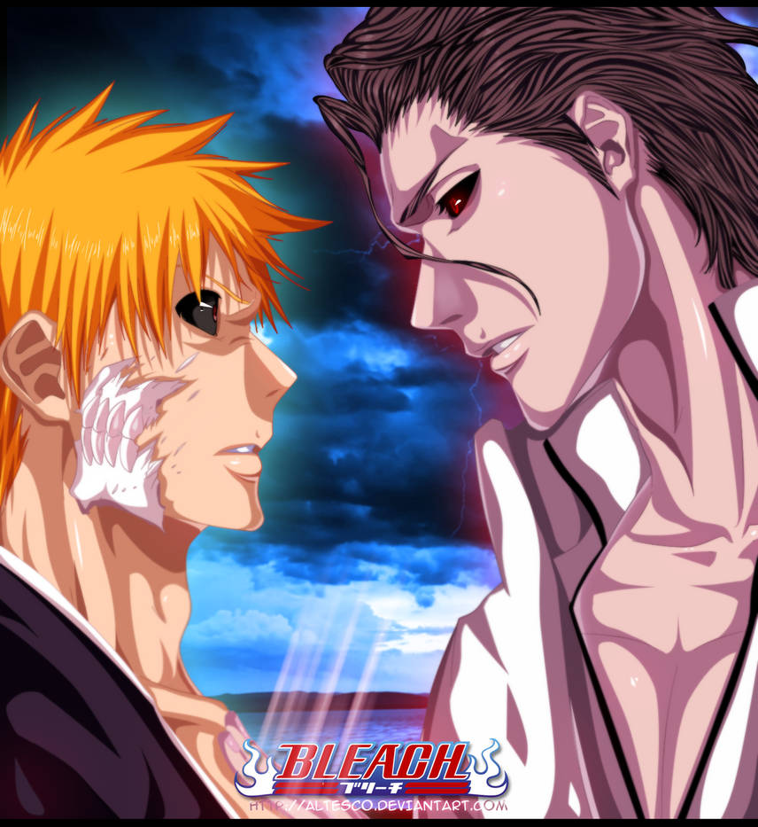 Bleach Ichigo Vs Aizen By Altesco On Deviantart