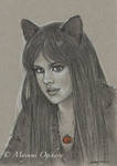 Black Cat - sketch by MayumiOgihara