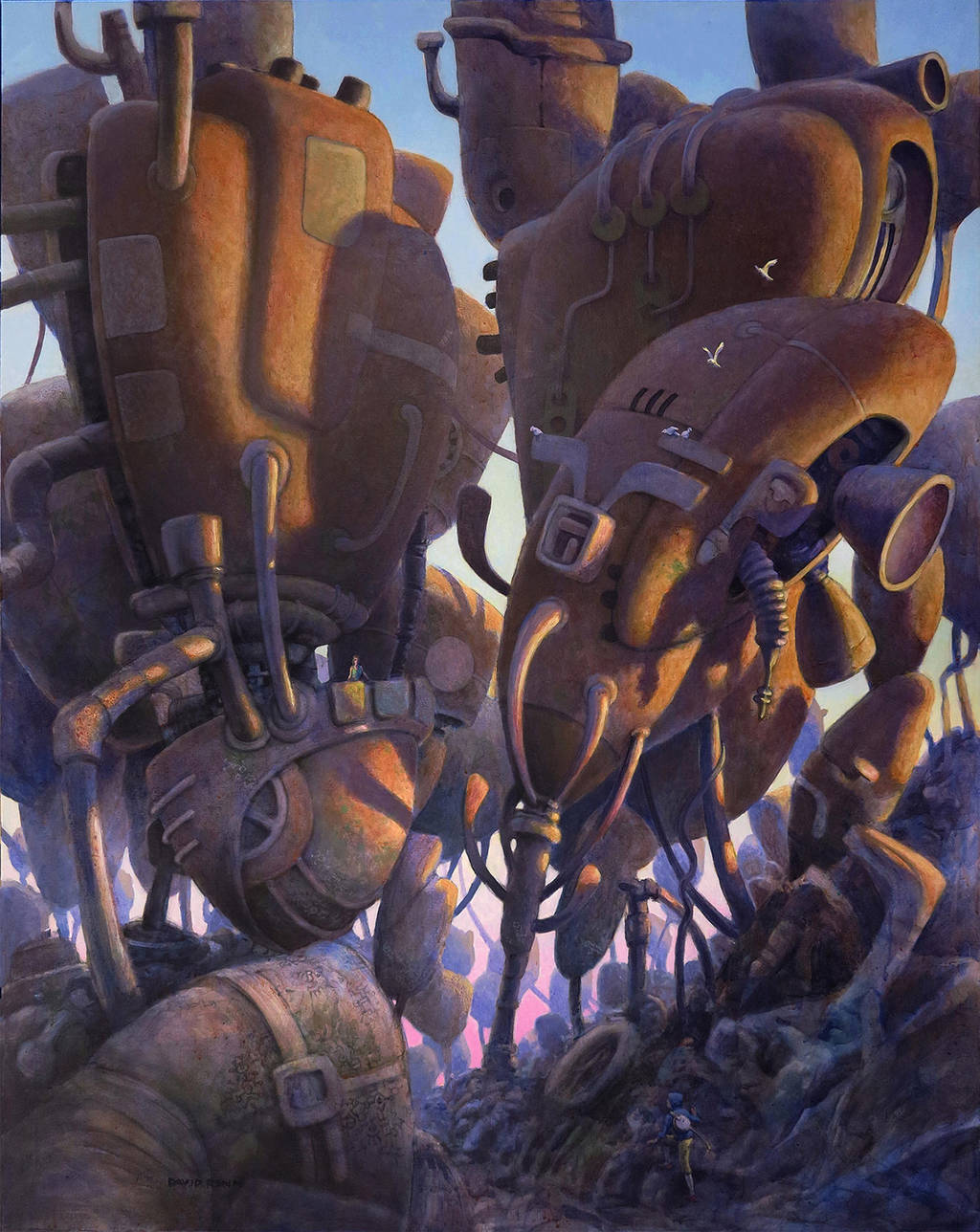 Sunrise in the Forest of Invention by postapocalypsia