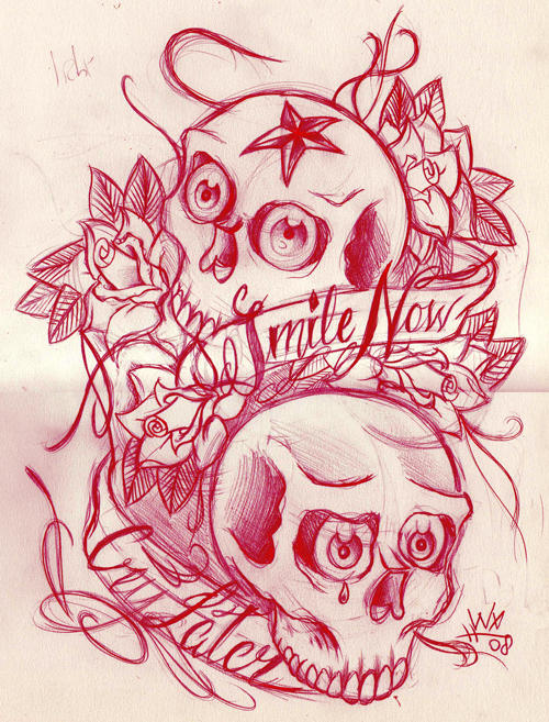 Smile now Cry later sketch by WillemXSM on DeviantArt