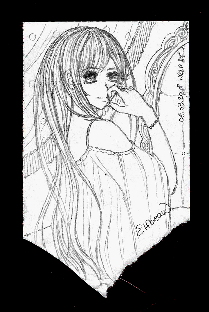 Sketchbook #79 - The Queen by ElfBean