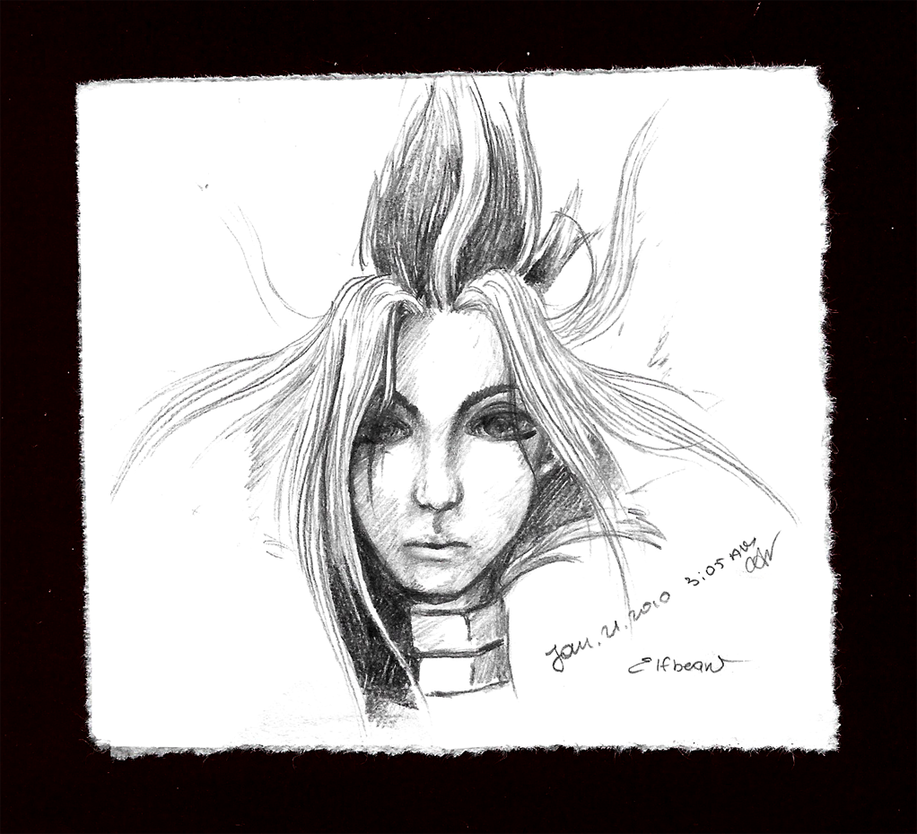 Sketchbook #83 - Leaf by ElfBean