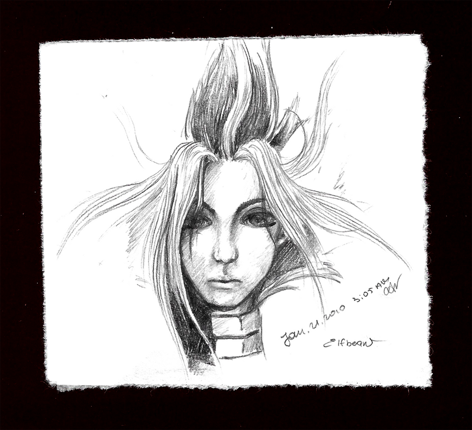 Sketchbook #83 - Leaf by ElfBean