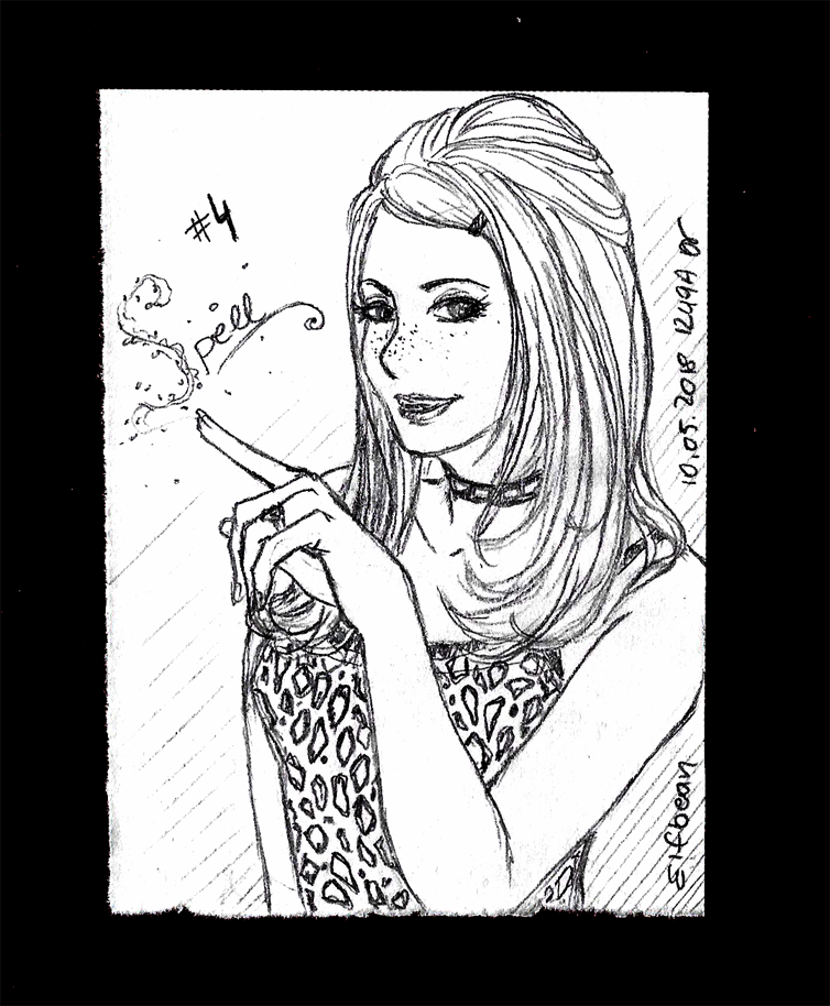 Sketchbook #90 - Spell by ElfBean