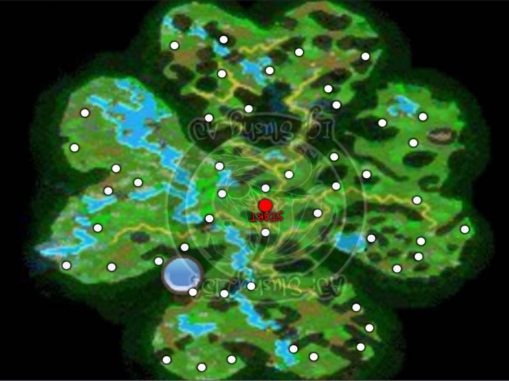 Map for Lucky Clovers on AJ by StaticEchoHeart on DeviantArt