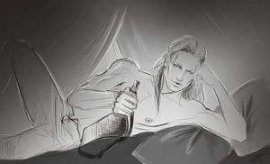 Zevran-sketch by Gotat Zevran-sketch by Gotat