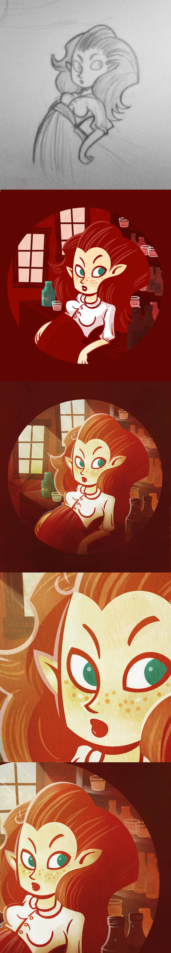 Bele - Kletschmore - working process by Asiaglocke