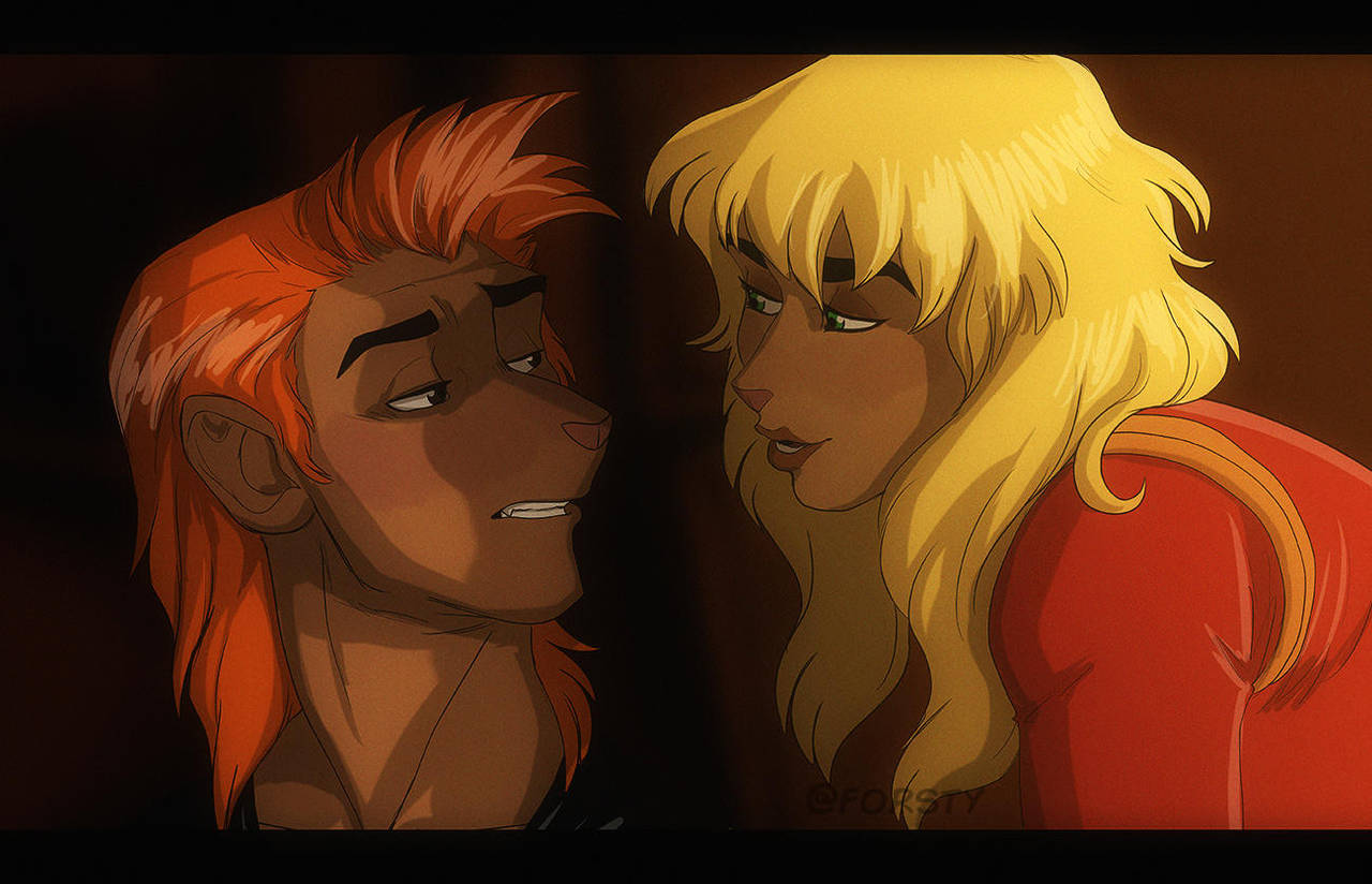 Omar and Angel by forstyy