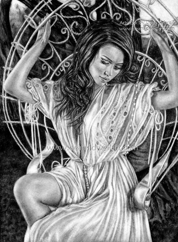 Jessica Alba by DeanSidwellArt