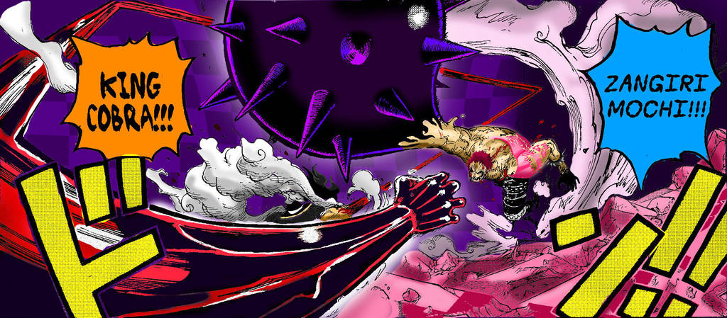 One Piece Snakeman Vs Katakuri