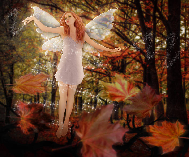 Autumn Fairy by art1st1cDes1gn