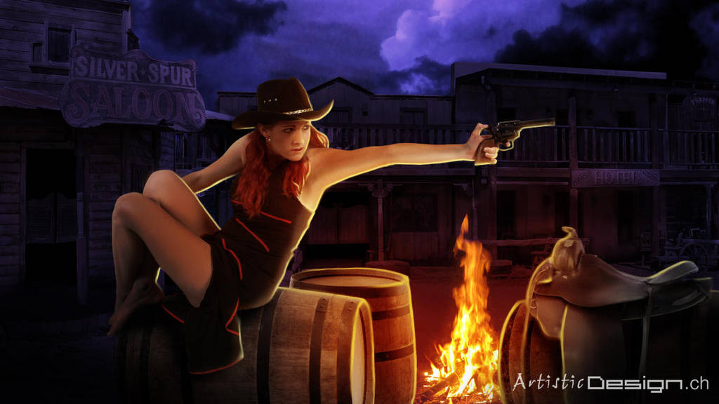 Western Night by art1st1cDes1gn