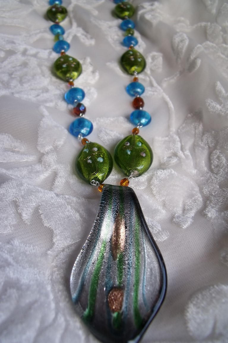 Colorful Earth Necklace by Valley-of-Egeria