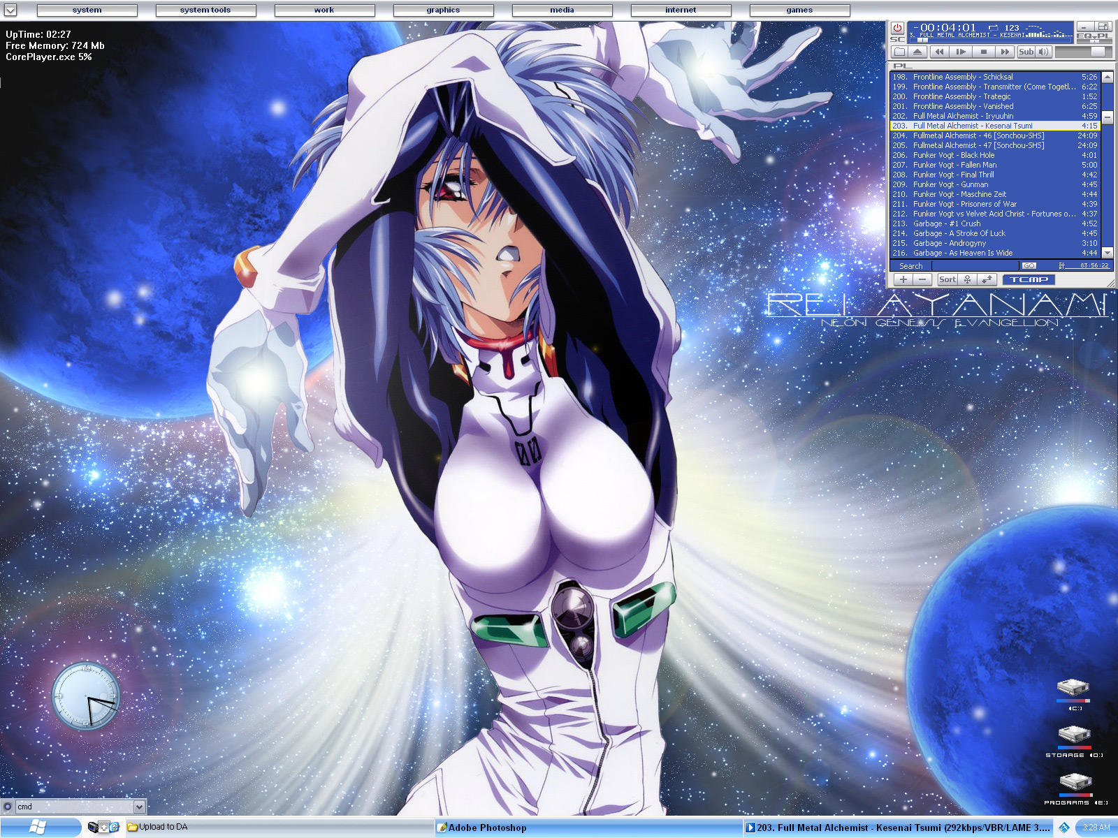 My Desktop - 9.11.2004 by Drakx