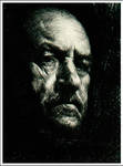 Portrait of an old man by RAVANSKI