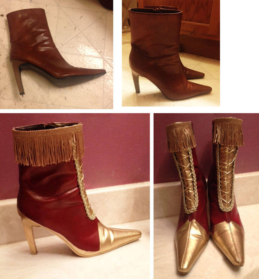 Terra Branford Shoe Tutorial by FinalFantasyCosplays