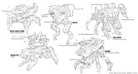 86 Mech Design WarrGon's DeviantArt Gallery