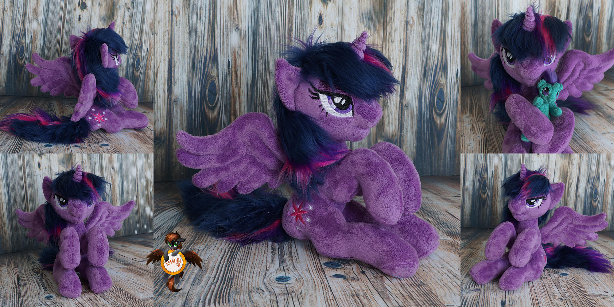 Twilight with OC-doll by Essorille