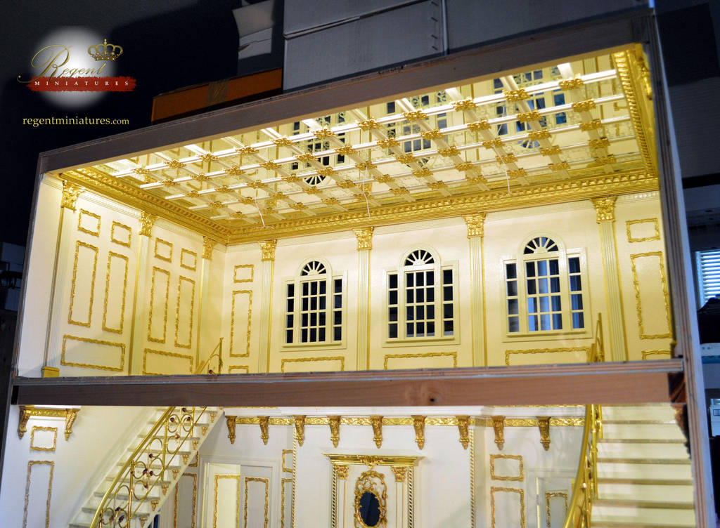 1:6 scale house project for Barbie, Hot Toys, FR's by regentminiatures