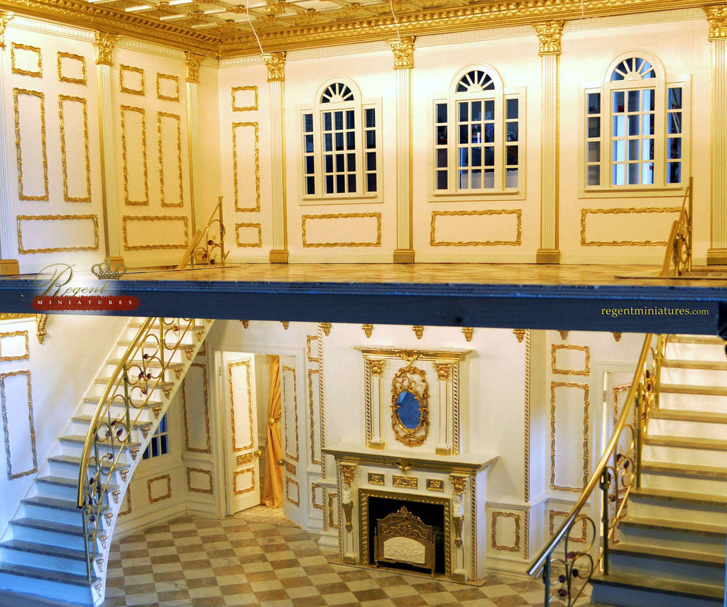 1:6 scale house project for Barbie, Hot Toys, FR's by regentminiatures