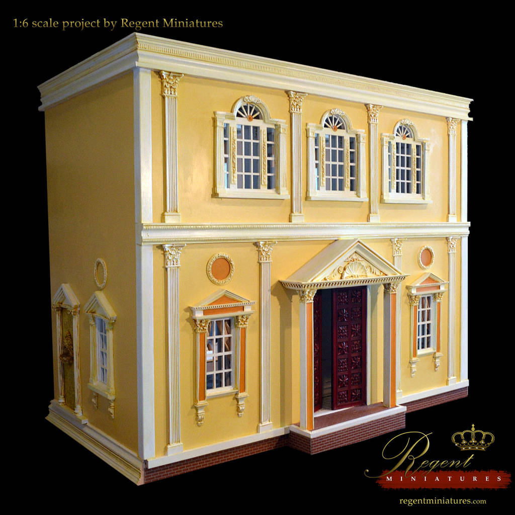 1:6 scale house project for Barbie, Hot Toys, FR's by regentminiatures