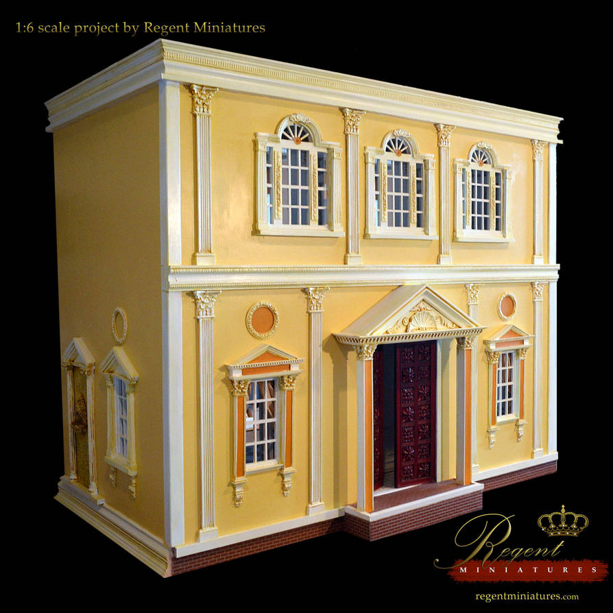 1:6 scale house project for Barbie, Hot Toys, FR's by regentminiatures