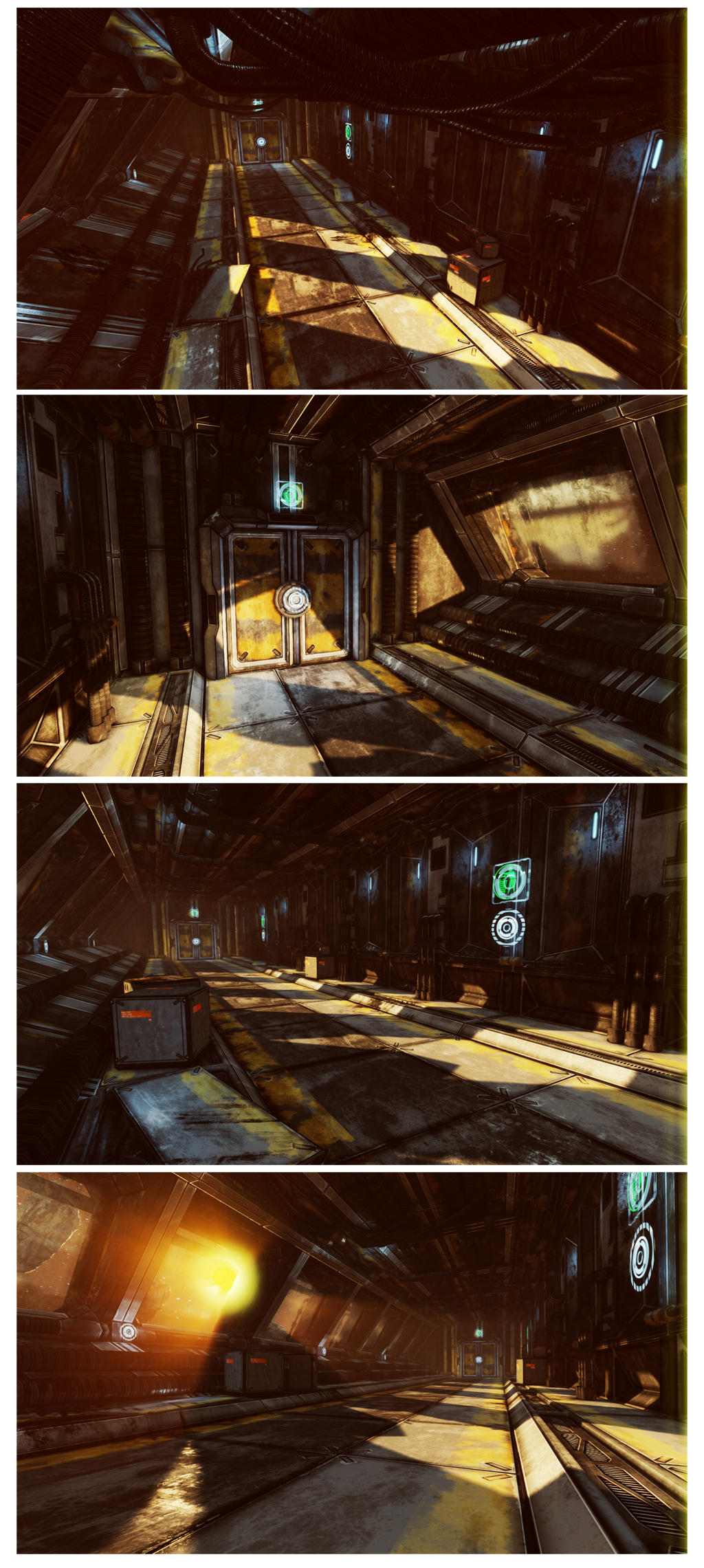 Generic Sci-Fi Hallway by David-Holland
