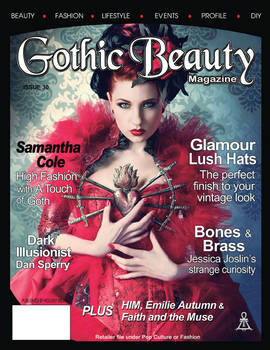 Gothic Beauty issue 30 cover by ulorinvex