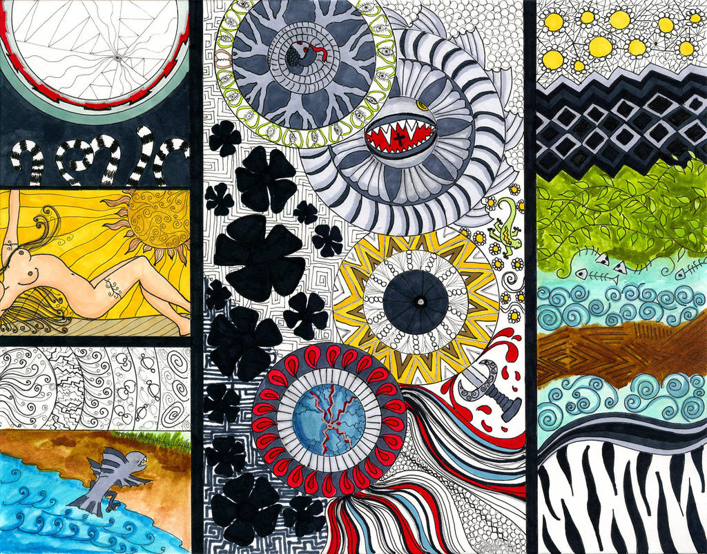 Stream of Consciousness by peggymintun
