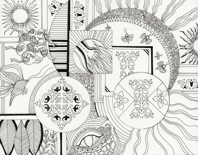 Sun Creatures 1 by peggymintun