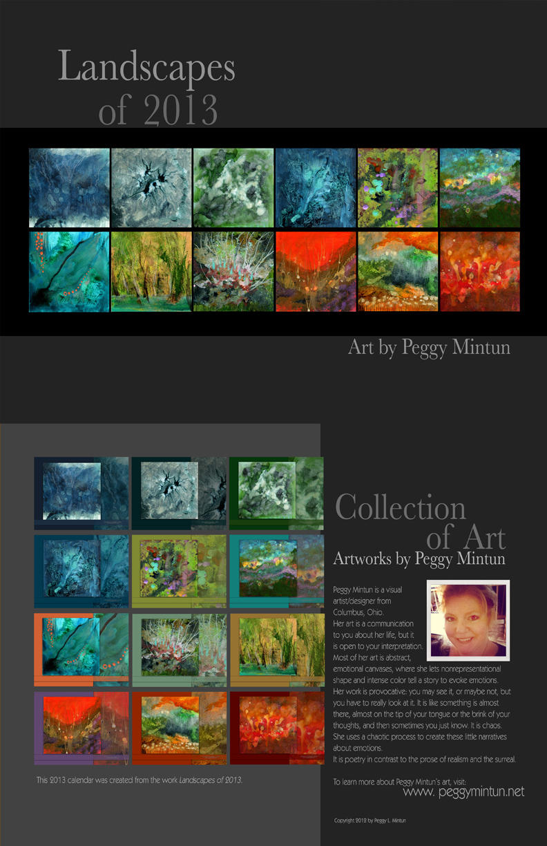 Landscapes of 2013 by peggymintun