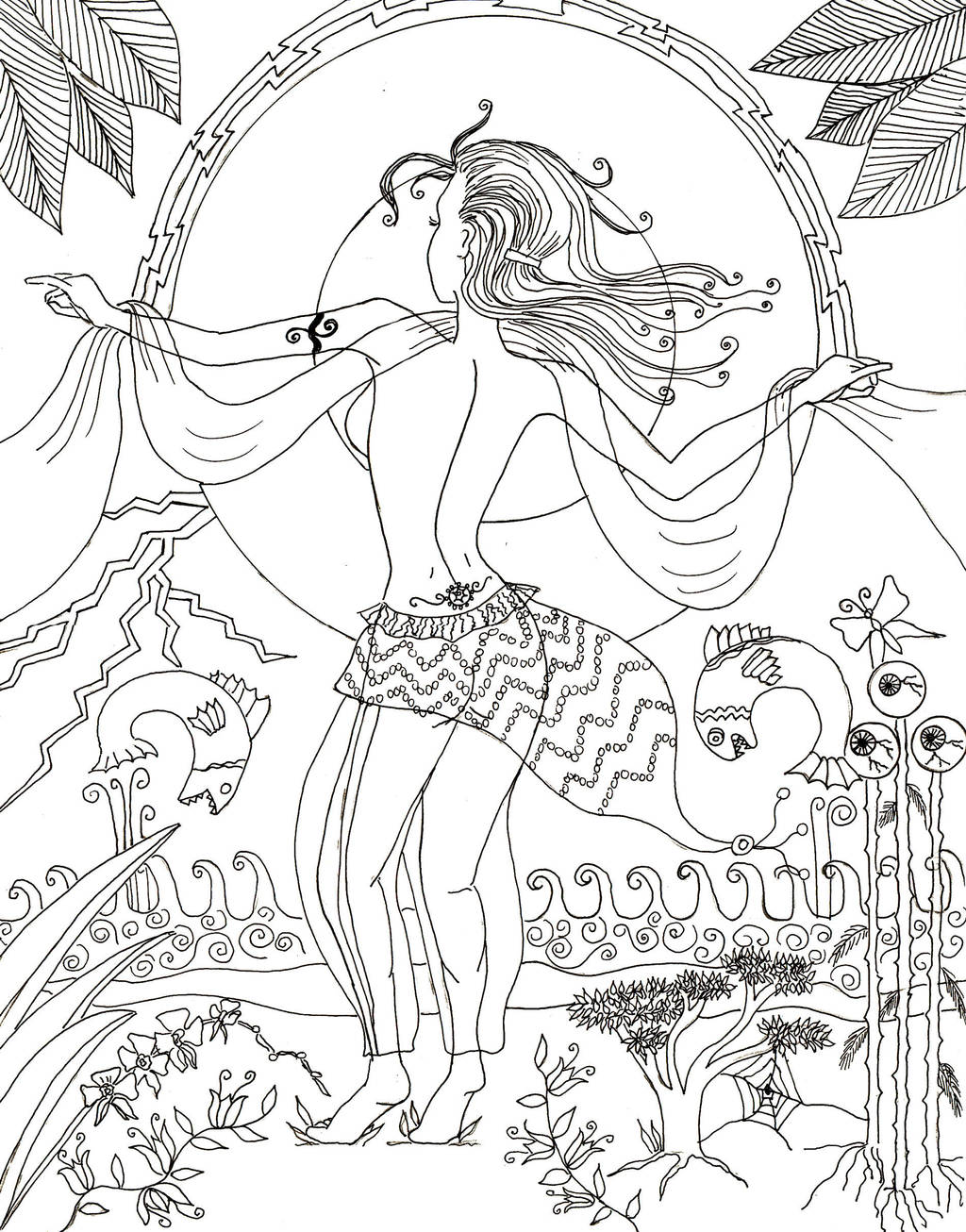 A Dance for the Moon 1 by peggymintun