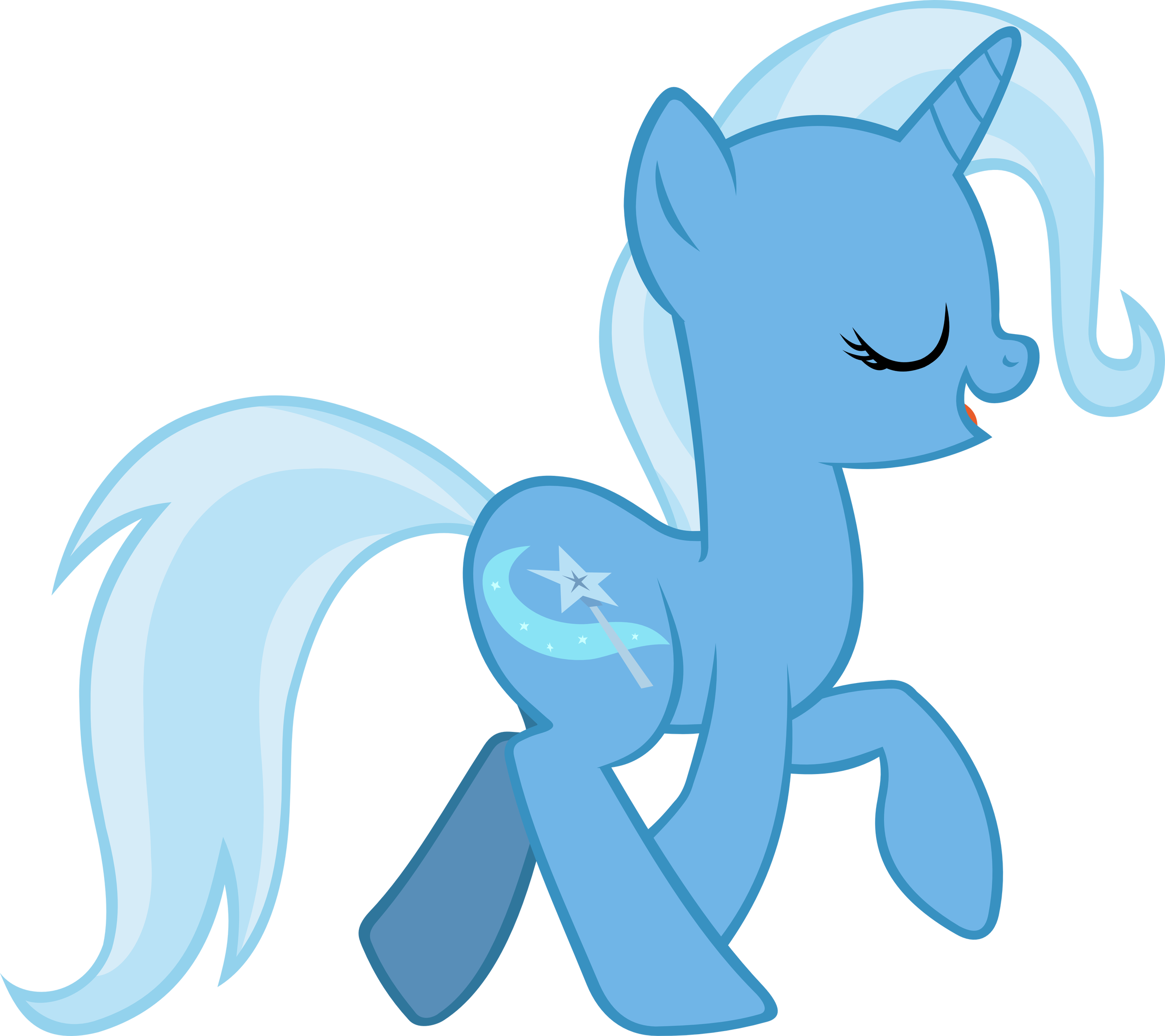 Walking Trixie by IronM17