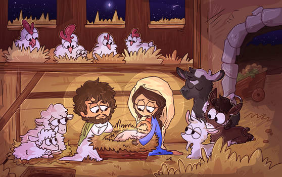 The Nativity by Caia-Mei