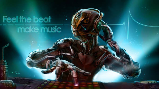 Robot can make music by tcheky199