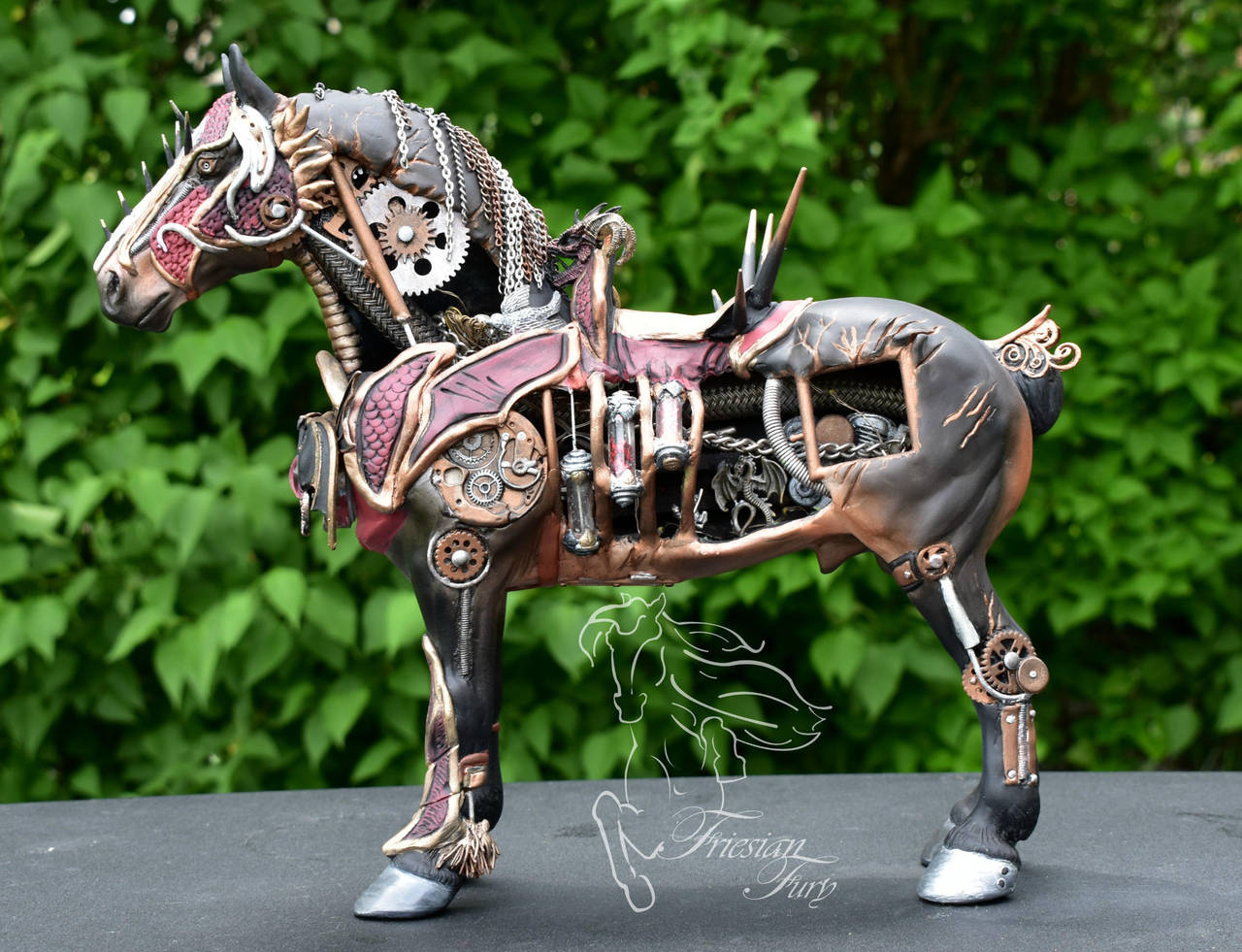 Battle-Scarred Steampunk Draft by FriesianFury