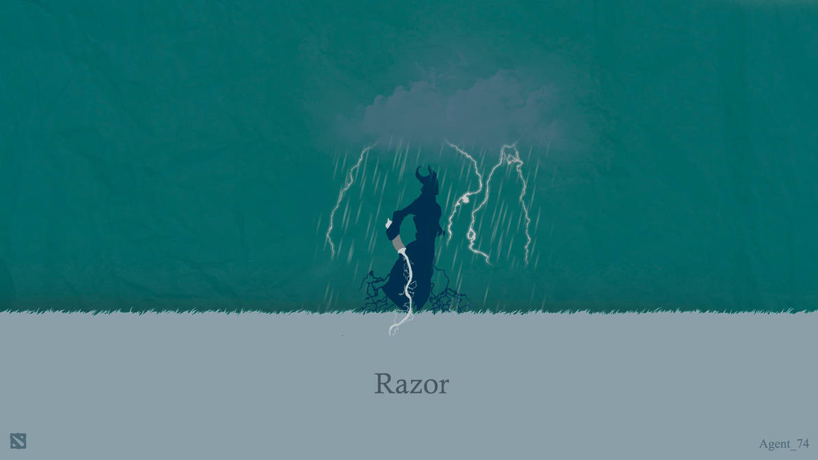 Razor Dota 2 Wallpaper By Agent 74a On Deviantart
