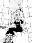Inktober 4 Bubbly Boudior by KWLange Inktober 4 Bubbly Boudior by KWLange