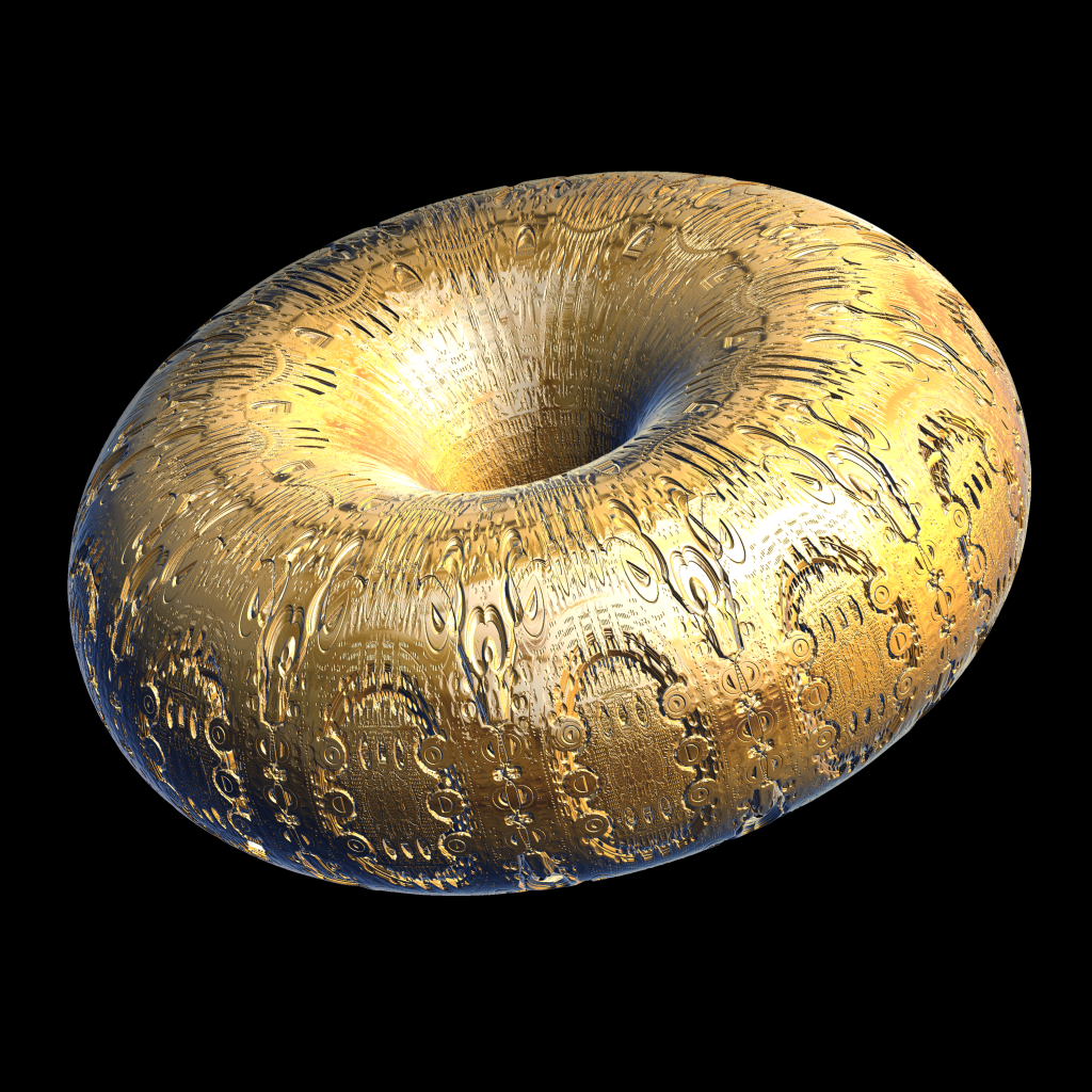The Golden Donnut by Aexion