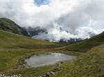Clouds in the lake by Momotte2