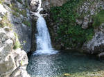 Hidden waterfall by Momotte2