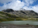 Paradisiac lake by Momotte2